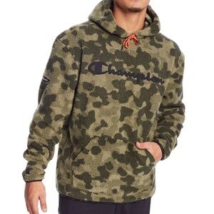 Champion Heritage Camo Fleece Pullover Hoodie Men’s Size XL